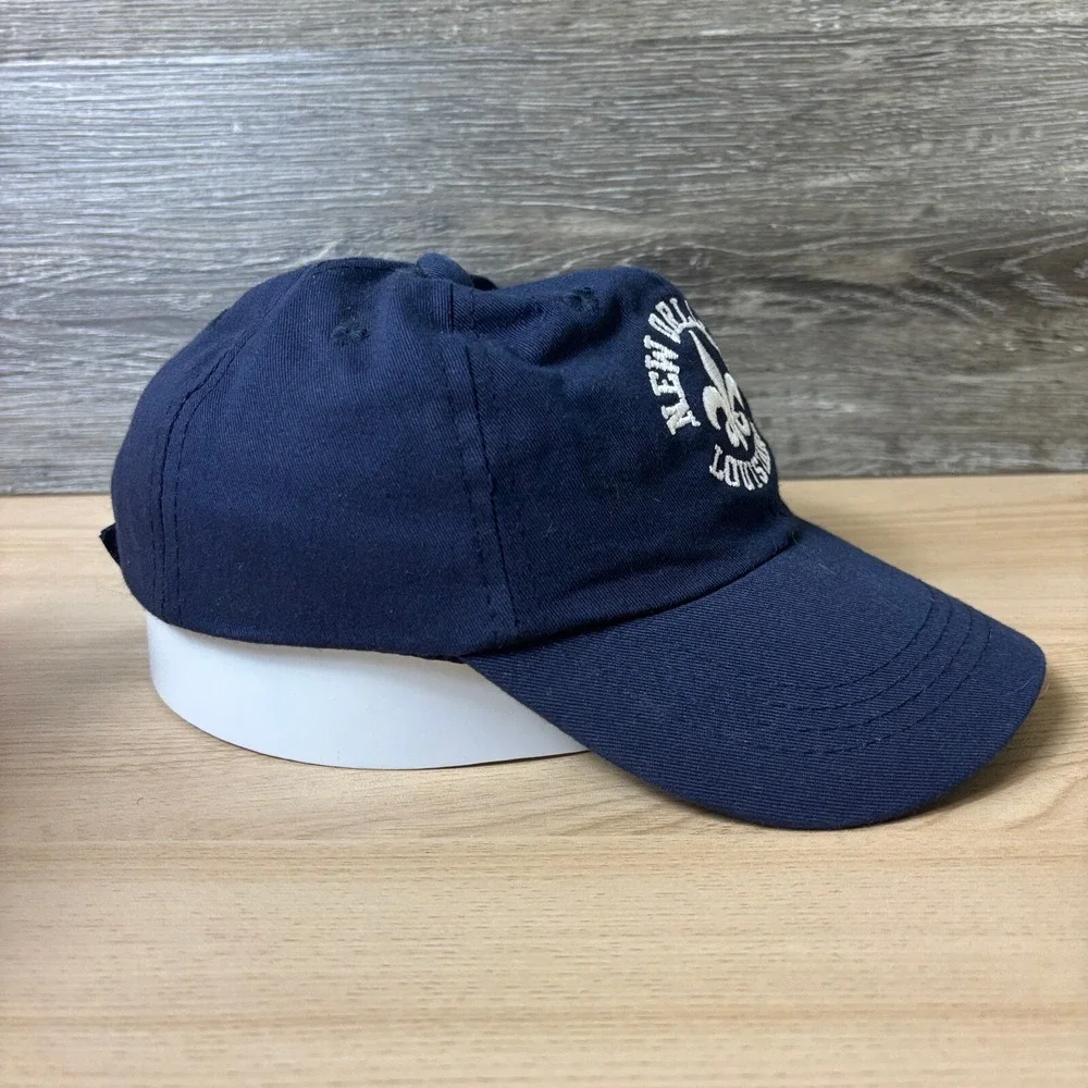 New Orleans Hat Cap Kids‎ Blue Navy Adjustable